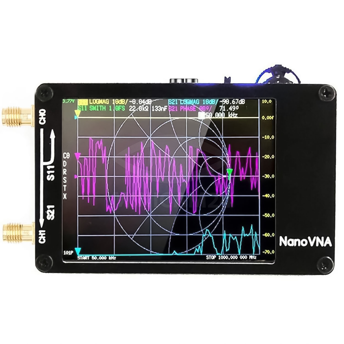 Векторный анализатор электрических цепей Nano VNA-H 50кГц - 1.5ГГц